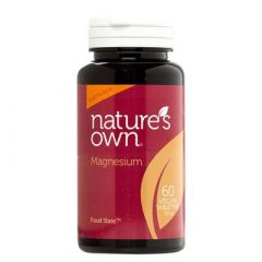 Natures Own Magnesium Food State, 60 kapsler